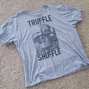 Men's XL THE GOONIES Chunk TRUFFLE SHUFFLE Tee T Shirt Ripple Junction Brand